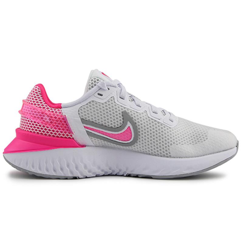 Nike Legend React 3 White Pink Blast Women's Training Soccer Shoes CK2562-101