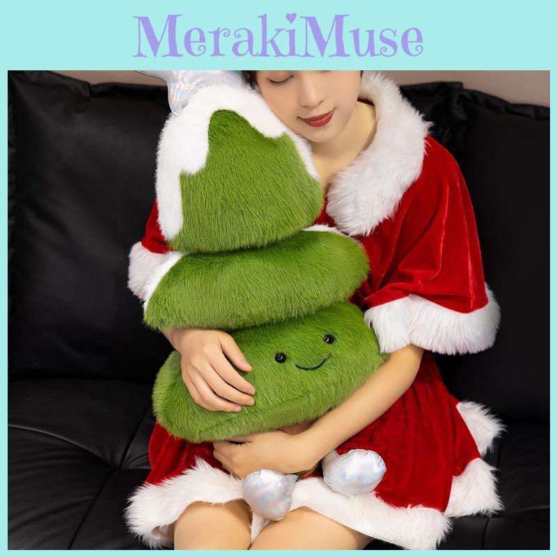 Christmas Tree Plush Figure With Pp Cotton Filling For Home Decorations And Childrens Toys