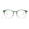 Xunge Unisex Round TR90 Glasses - Candy Colors, Korean Academy Style, Sweet No Makeup Look