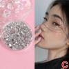 Bright Glitter Butterfly Sticker Self Adhesive Multi DIY Purpose Body And Decoration Face Makeu D1L3