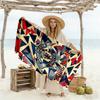 Manchester Customized Name Beach Towel Quick-Dry Soft Microfiber Perfect for Traveling Yoga Camping and Swimming