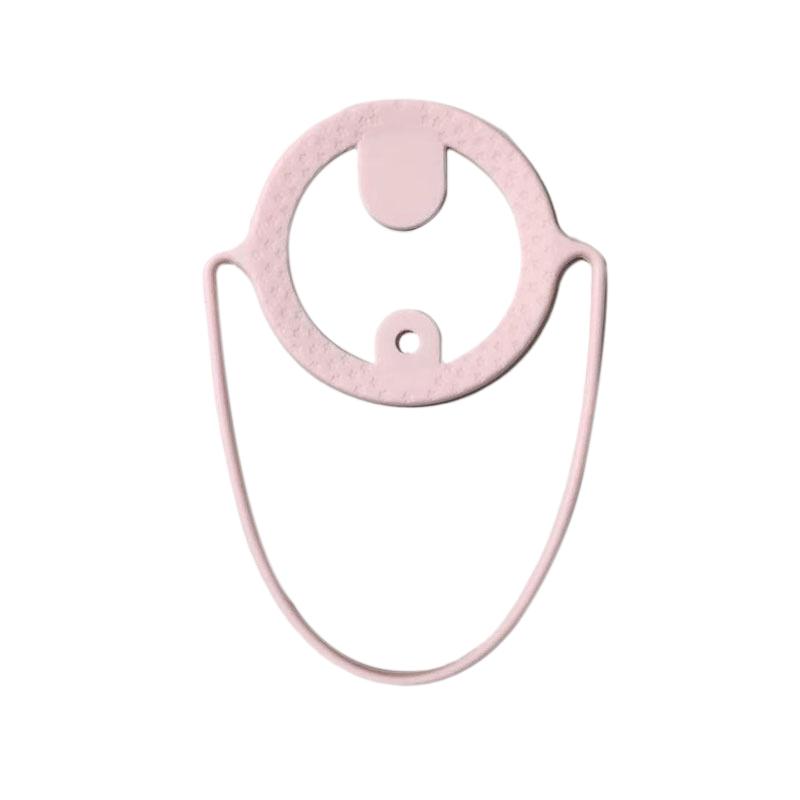 

Портативный держатель для переноски напитков, силиконовая веревка для чая, аксессуары для чашек, ремни для переноски кофейных чашек, держатель для переноски бутылок, шнурок для чашки светло-розовый