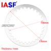 IASF for Zongshen ZS177MM NC250 NC 250 250CC ZONGSHEN RX3 ZS250GY KAYO K6 T6 BSE Paper Base Clutch Friction Steel Plate Discs