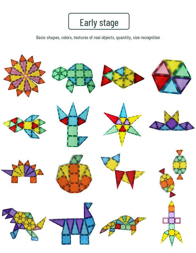 Magnetic Tiles: Educational Building Blocks for Kids – Puzzle Toys for Boys & Girls
