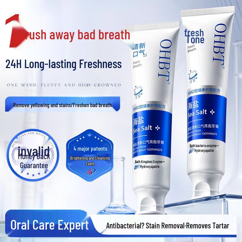 OHBT Multi-Benefit Whitening Toothpaste