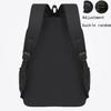 Breathable Padded-back Business Backpack Stylish Ergonomic Rucksack with Contrast Zipper for Office College Outdoor Commute