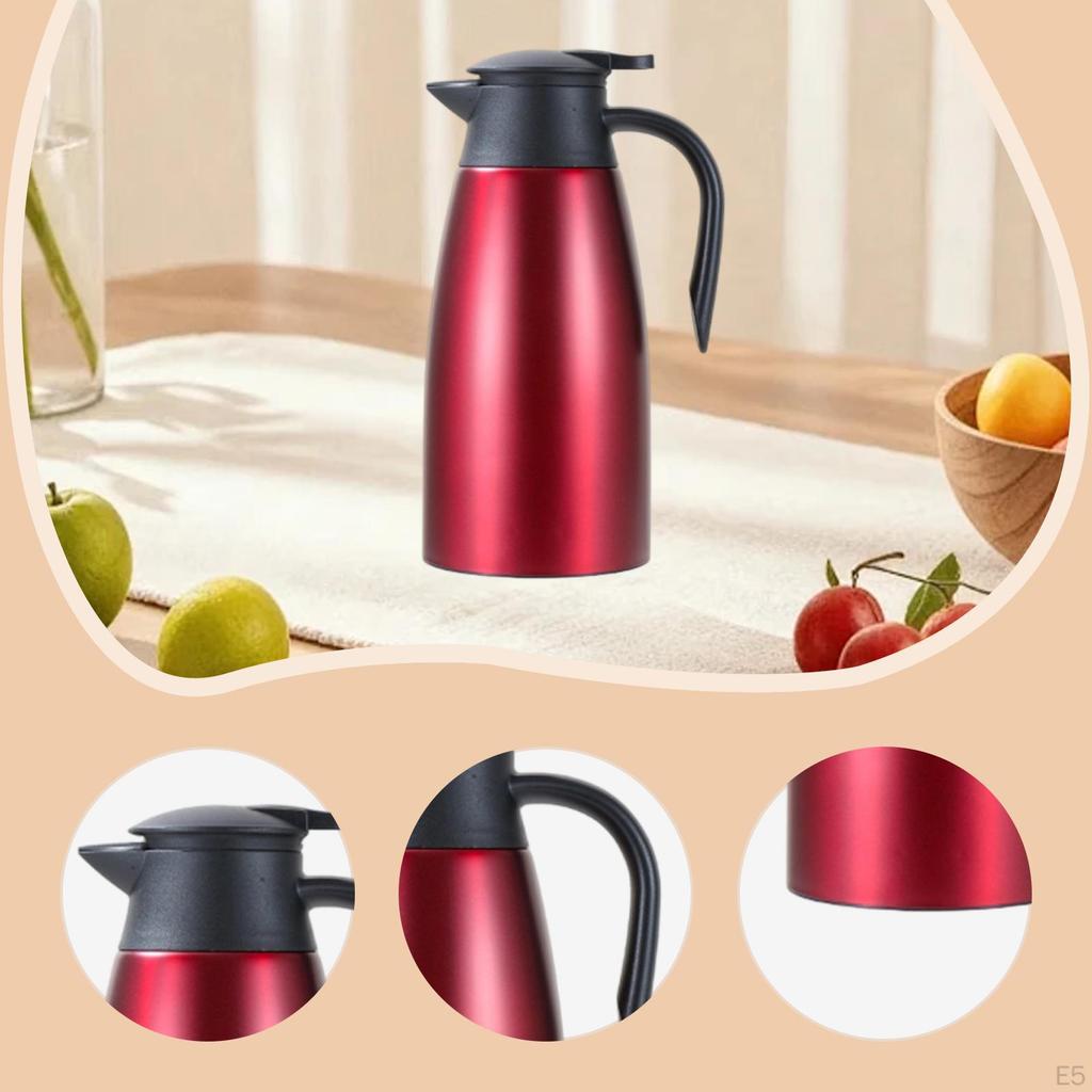 , Coffee Pot, Water Jug, Tea Kettle for Home, Restaurant, Office, Bedside Table