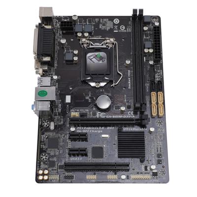 Computer-Motherboard M-ATX DDR3 X 2 DIMM-Steckplätze Gaming-Motherboard Ersatz für LGA 1150 für Core I7