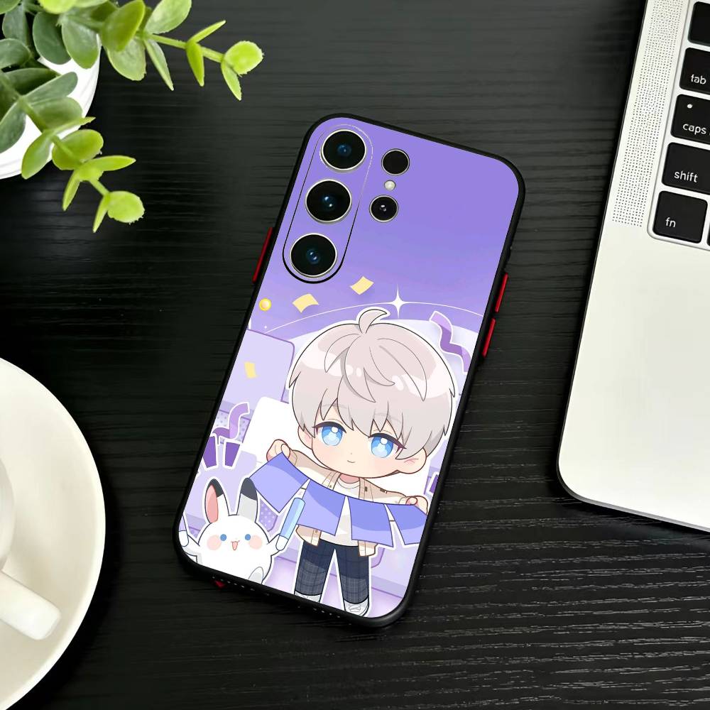 L-Love And Deepspace Phone Case For Samsung S26,S25,S24,S23,S22,S21,S20,Plus,Fe,Lite,Others Black Cover