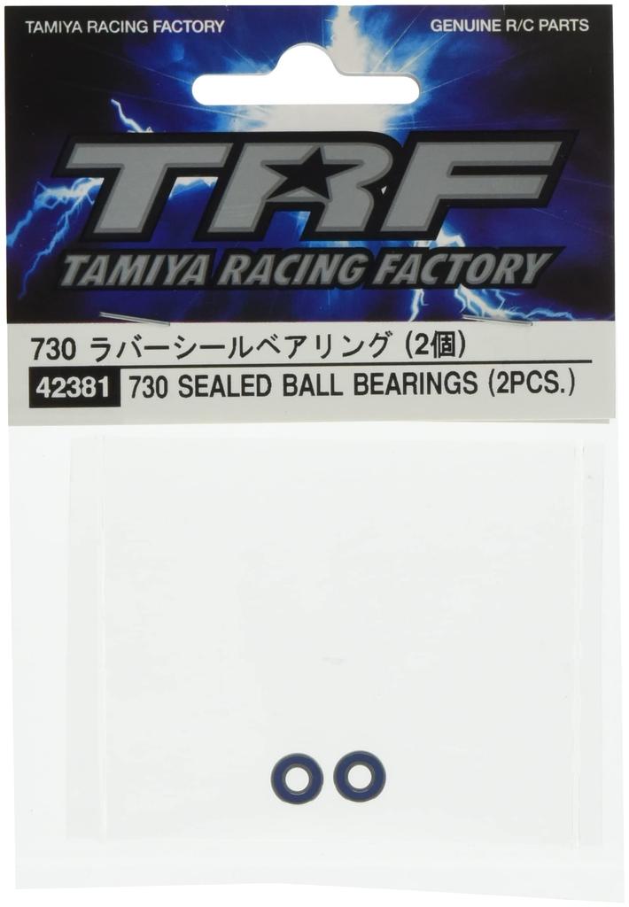 Tamiya TRF Series 730 Rubber Seal Bearing 42381 (Parts) No.281 (2 pieces)