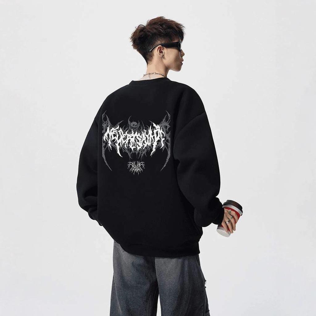 Men's Sweater Men's Teen New Autumn Top Trendy Loose Boys Couple Outfit