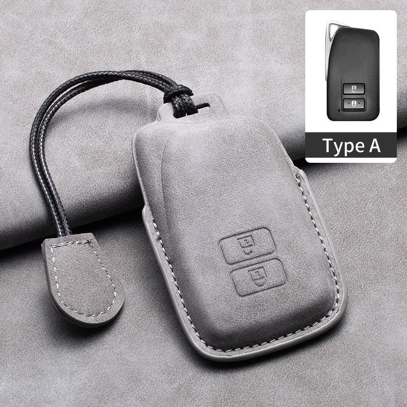 

For Lexus NX IS RX ES GX LX LS UX GS 200 260 300 350 NX200 NX300 RX350 ES300 Leather Car Key Cover Case Holder Key Accessories