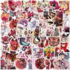 50 Pictures of Animated Hell Inn Graffiti Stickers Guitar Notebook Suitcase DIY Waterproof Stickers
