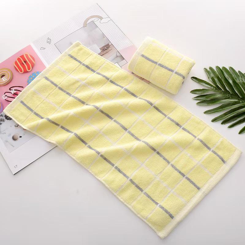 Dětský ručník z čisté bavlny s kreslenou výšivkou - Měkký a savý, Ideální pro domov, školu a školku