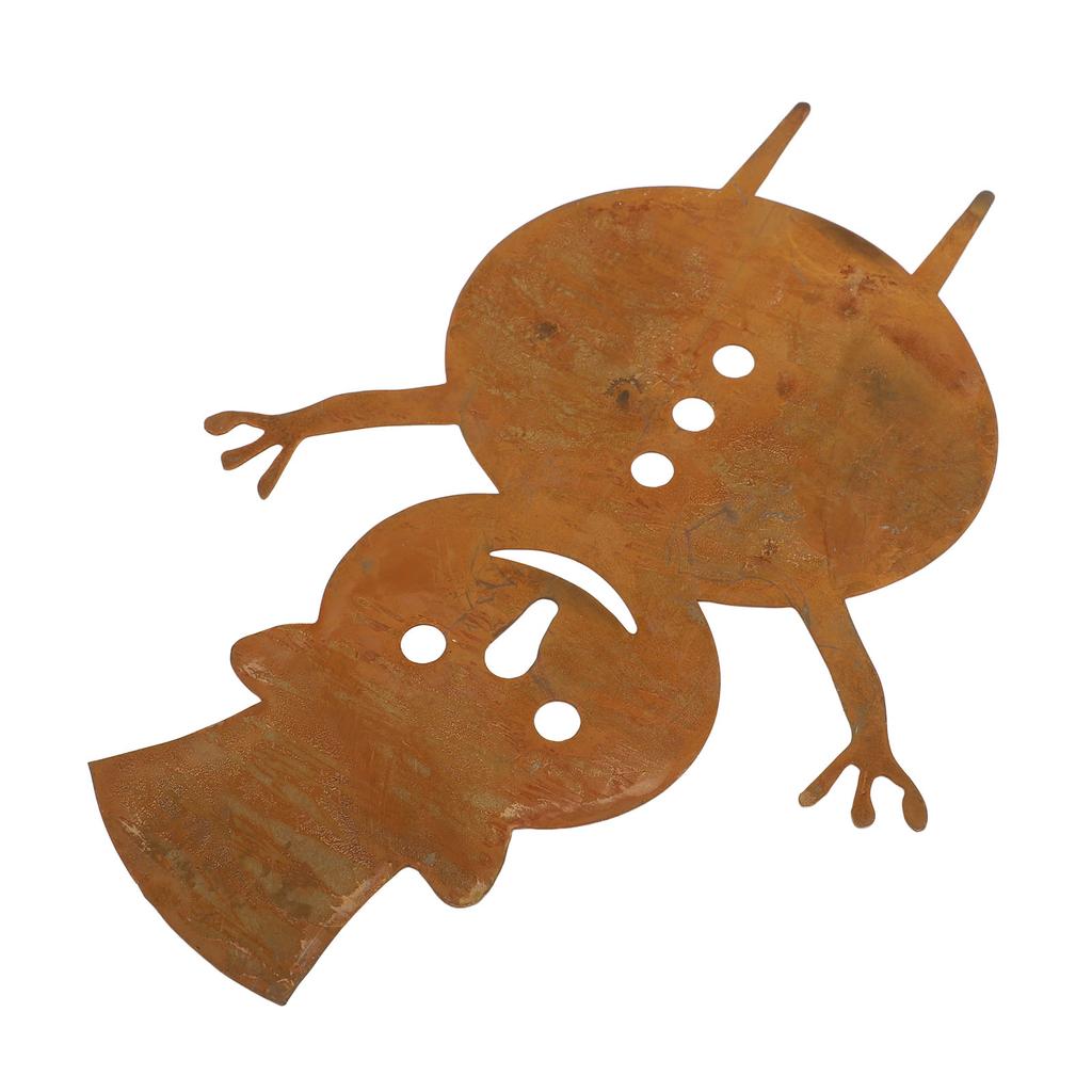 Xmas Garden Stake Snowman Decorative Garden Stake Yard Sign Outdoor Decoration for Lawn Pathway Pati