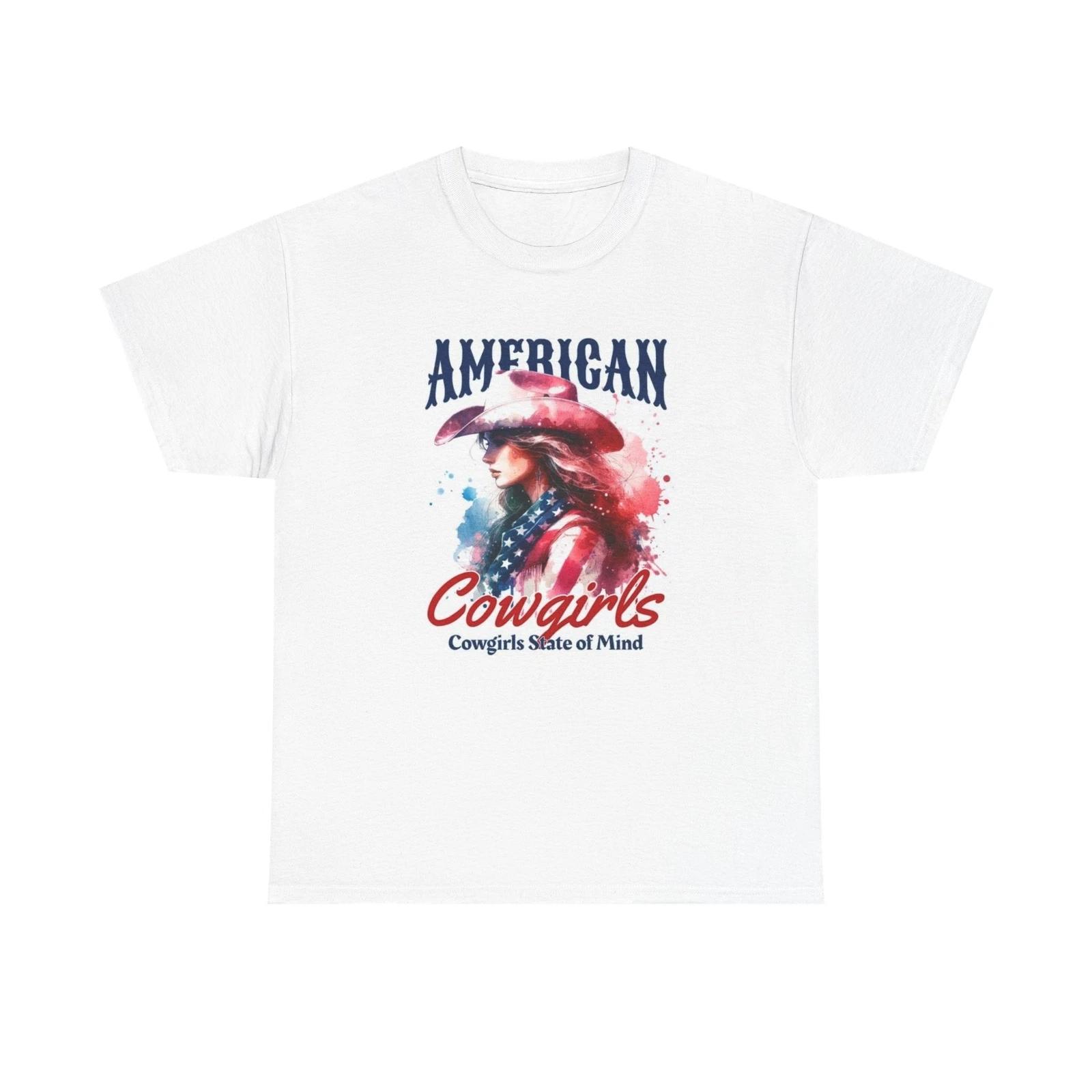 Men s and Women s T-shirts American Cowgirls Graphic XXXL