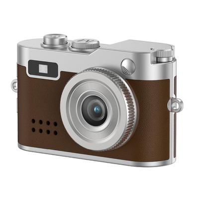 SIGHTRON Digital Toy Camera with Cookie Display, Genuine Leather, Small, 19g, NOA0003 Chocolate