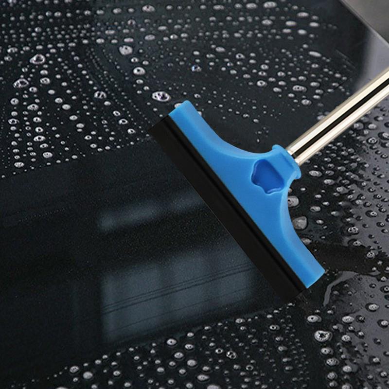 Car Rearview Mirror Wiper, Telescopic Squeegee For Auto Glass, Portable Water Cleaner Rod, Mini Automotive Cleaning Tool