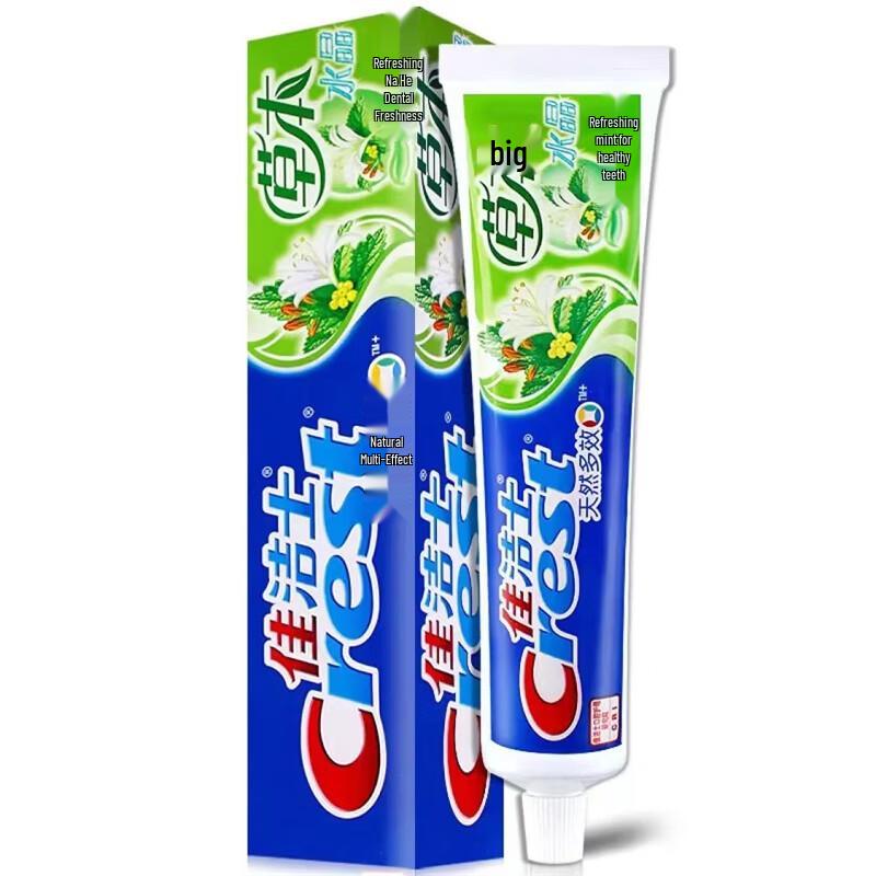 Crest Natural Multi-Effect Herbal Cool Mint Toothpaste