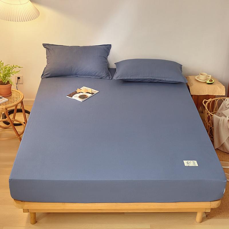 100% Bavlna Jedno Růžové Prostěradlo Chránič Proti Prachu Univerzální Potah Matrace Ložní Prádlo Queen S Gumičkou Ložní Prádlo