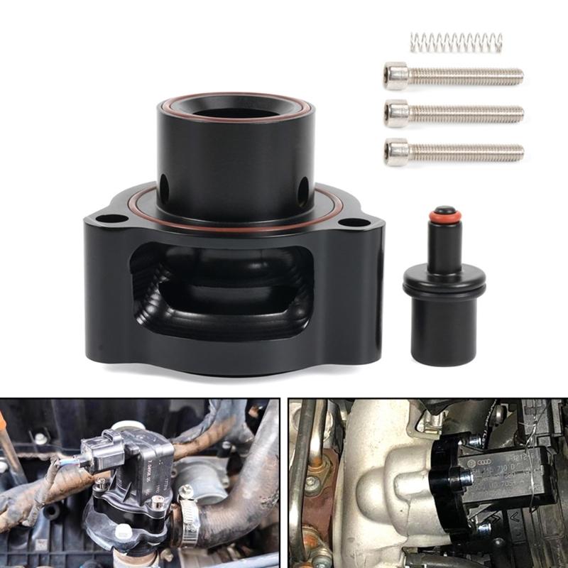 Kompatibel für 2.0T 8J Mk5 Mk6 Flansch Blow-off-Adapter Druckentlastungsventile Analoger Sound Turbolader Ventile Basis