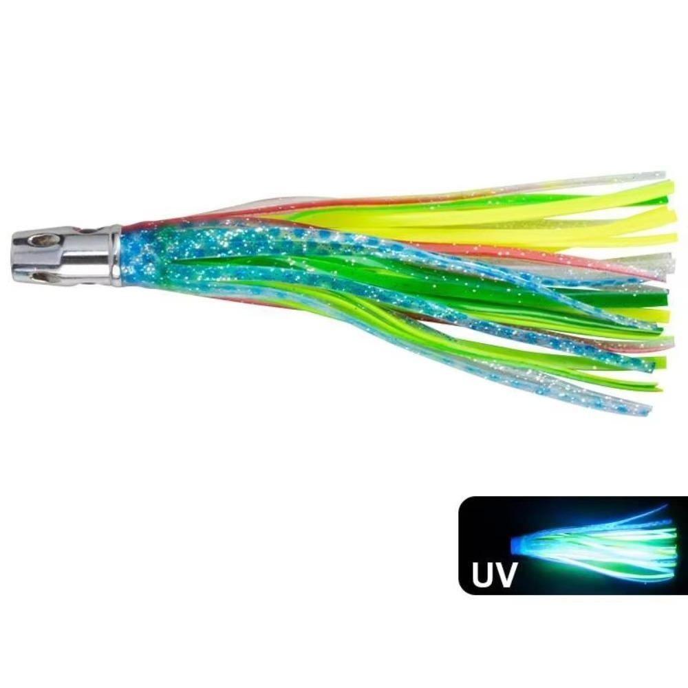 

Copper Head Squid Skirt Bait 6.5inch Length Trolling Lure Seawater Fishing Lure Tuna Fishing C5-55g/165mm