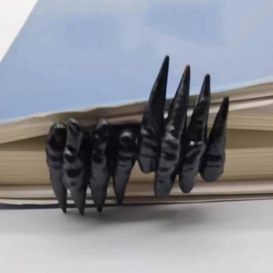 Dämonenhände Lesezeichen 3D Gothic Harz Gruselige Hände Lesezeichen Bücherregal Ornament Halloween Deko Geschenk für Buchliebhaber