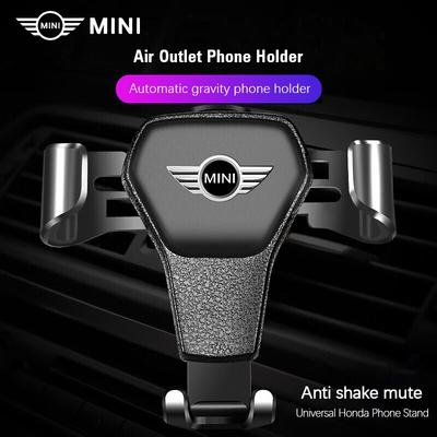 Car Vent Phone Holder Auto Interior Phone Fixed Bracket For MINI One Cooper JCW Countryman Clubman Cabrio Paceman Coupe Roadster