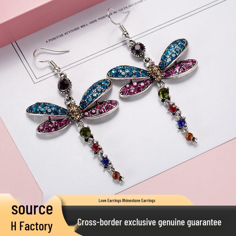 Dragonfly Dangle Earrings - Cute & Creative Women's Jewelry