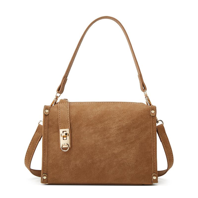Korean Version Of Niche Matte Fashion Trend New Small Square Bag Women'S Korean Version Ins Foreign Style High Value Temperament Messenger Bag