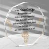Pastor's Wife Appreciation Plaque - Elegant Acrylic Gift for Pastor Appreciation Day