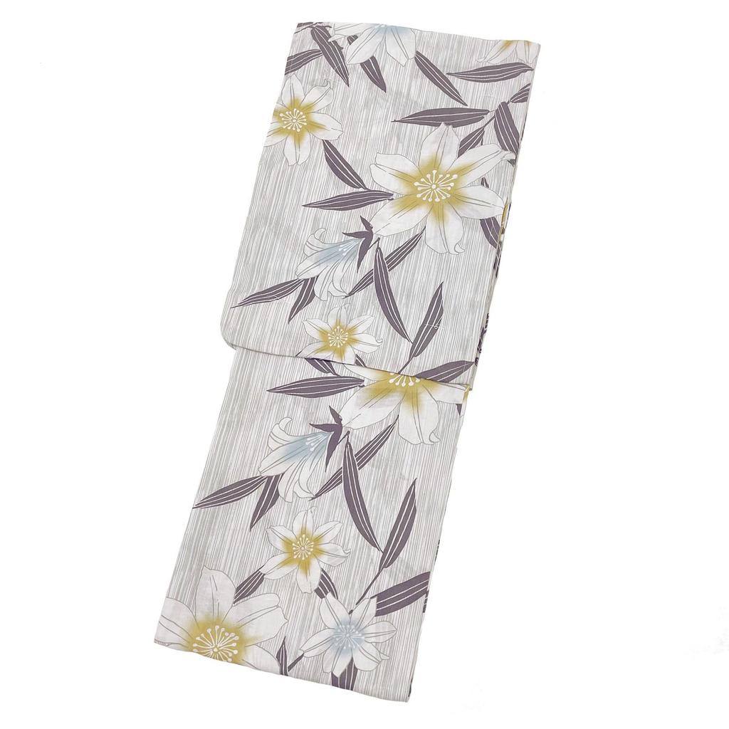 Separate Single One Size Fits White [Fuuka] Two-Part Yukata, Item, Women's, Adults, Most, Lily,