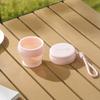 120ml Silicone Foldable Water Cup Collapsible Drinking Mug New Camping Mug  for Camping Cutlery