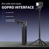 Metal Tripod for Phone and Action Camera Selfie Stick Compatible with Yingshi 360 & for Quick Release Base 360 Rotation