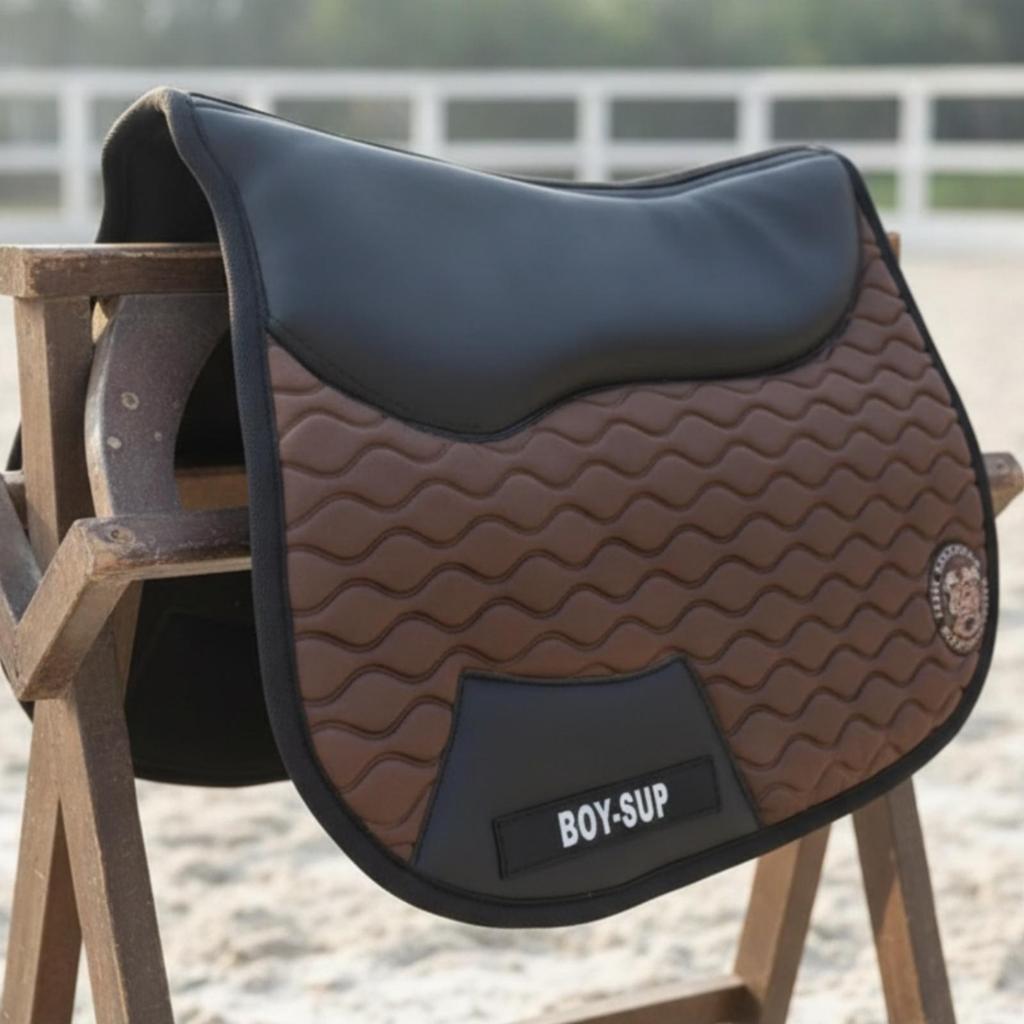Sweat-Management Endurance Saddle Pad Shock-Absorbing with Quilted