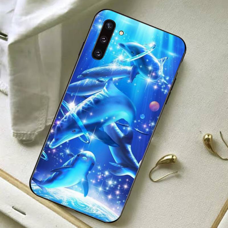 

Чехол для телефона «Дельфин» для Samsung A51 A30s A52 A71 A12 для Huawei Honor 10i для OPPO vivo Y11 Huawei P30Pro