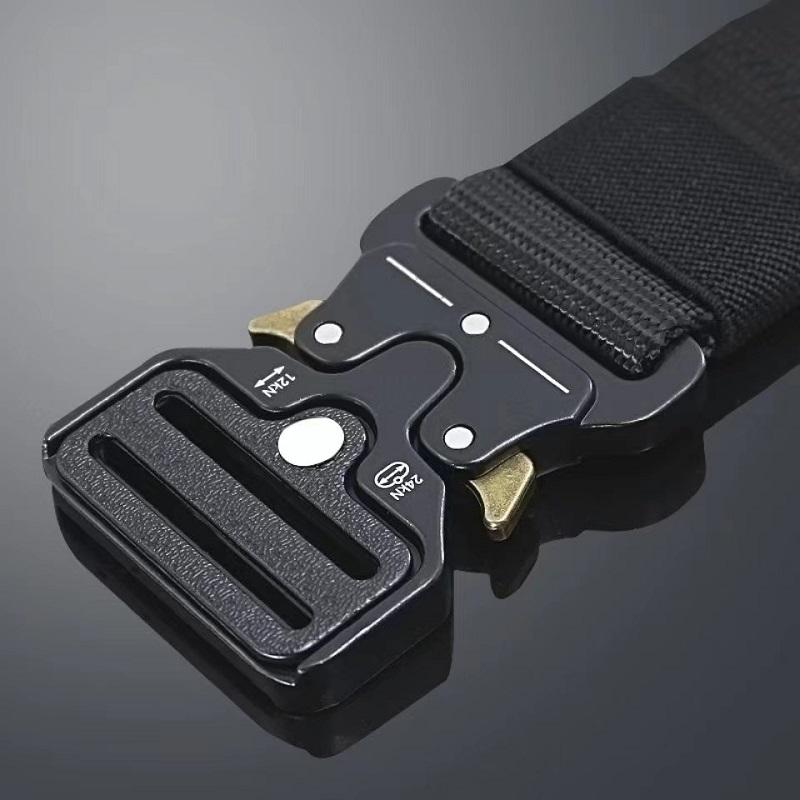 Herenriem Leger Outdoor Jacht Tactisch Multifunctioneel Combat Survival Hoge kwaliteit Marine Corps Canvas voor nylon riem