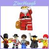Fofo Desenho Animado Cidade Filme Brinquedo Mini Figuras Plástico ABS Blocos de Construção Pequenos Grânulos 0-38 Peças