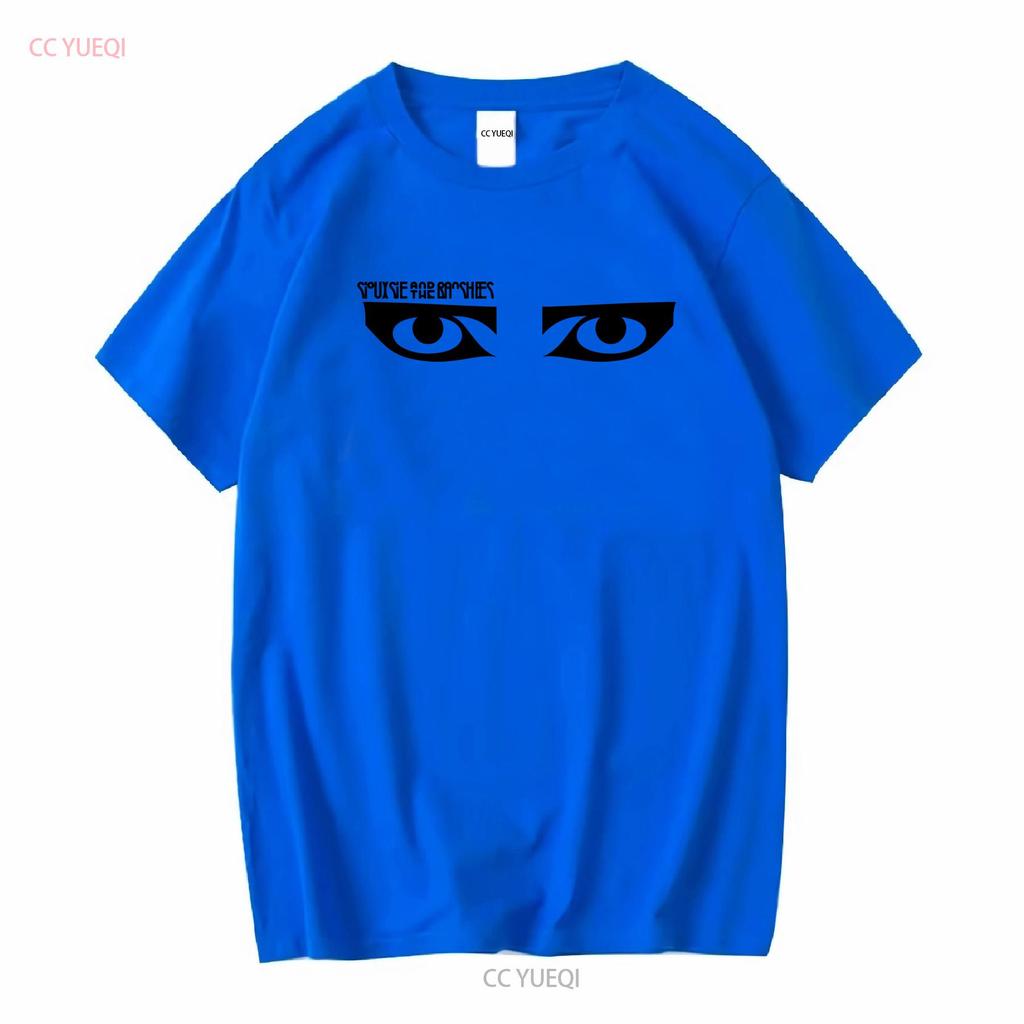 Siouxsie And The Banshees Eyes T Shirt Cotton White S To 5xl Md1388 Vintage Washed Designer Clothes Fashion