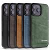 Für Apple iPhone 16 16e 15 14 Plus 13 12 11 Pro Max mini Hülle Retro PU Leder Kartenfach Stoßfest Ständer Rückseite