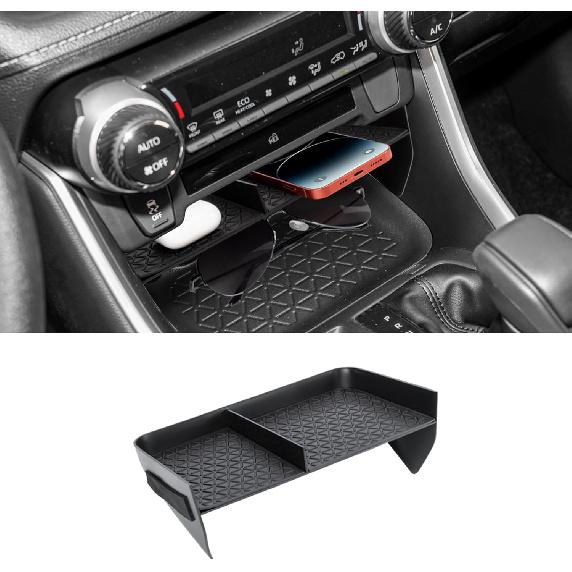 2PCS Center Console Organizer Tray and Armrest Storage Box Compatible with Toyota RAV4 2025 2024      ert Secondary Storage box Accessories