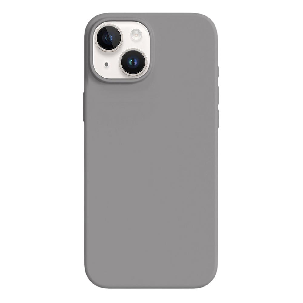 For iPhone 14/13 Case Ultra Thin Liquid Silicone+PC Anti-Scratch Phone Cover