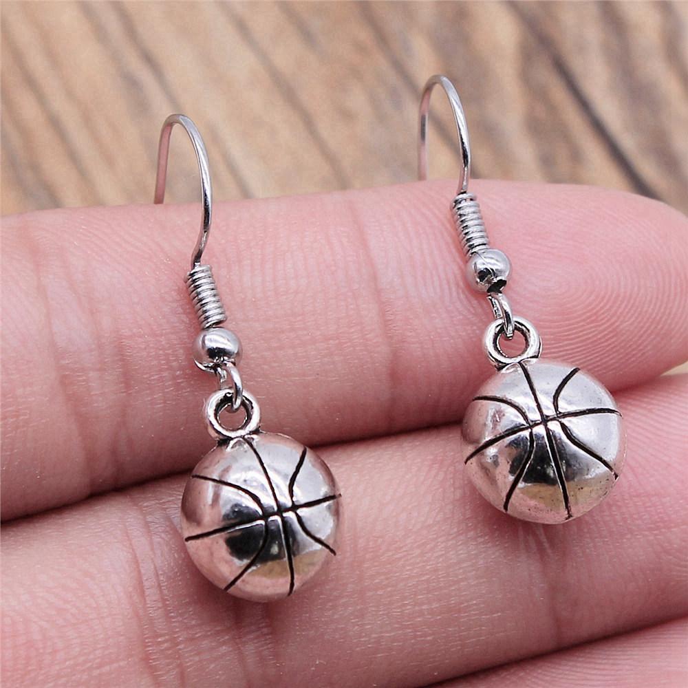 Drop & Dangle Earring Study Sports Minimalist Jewelry ComponentsEarring Size 18x19mm QE029