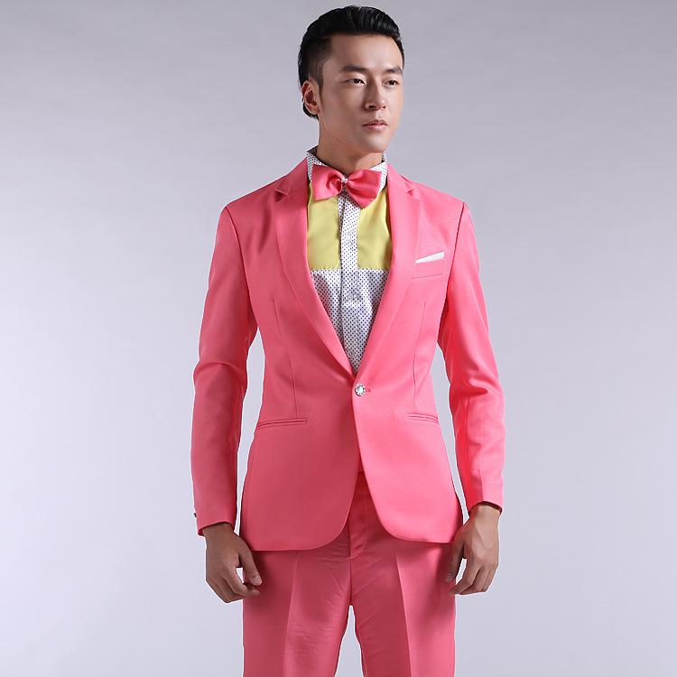 Men's Slim Fit Tuxedo Suit for Performances, Choir, Weddings, and Photo Shoots