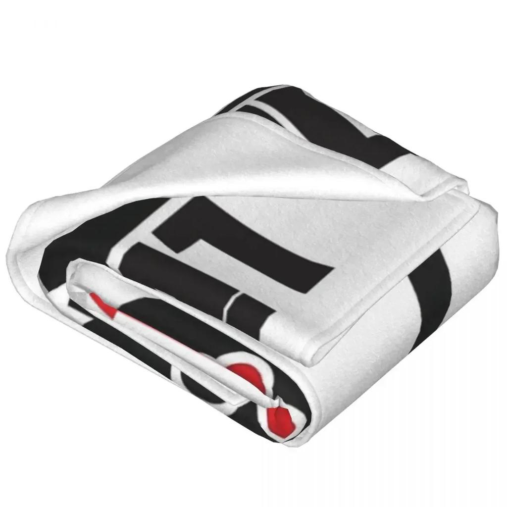 Stade Toulousain Knitted Blanket Rugby Union Flannel Throw Blankets Airplane Travel Printed Ultra-Soft Warm Bedsprea