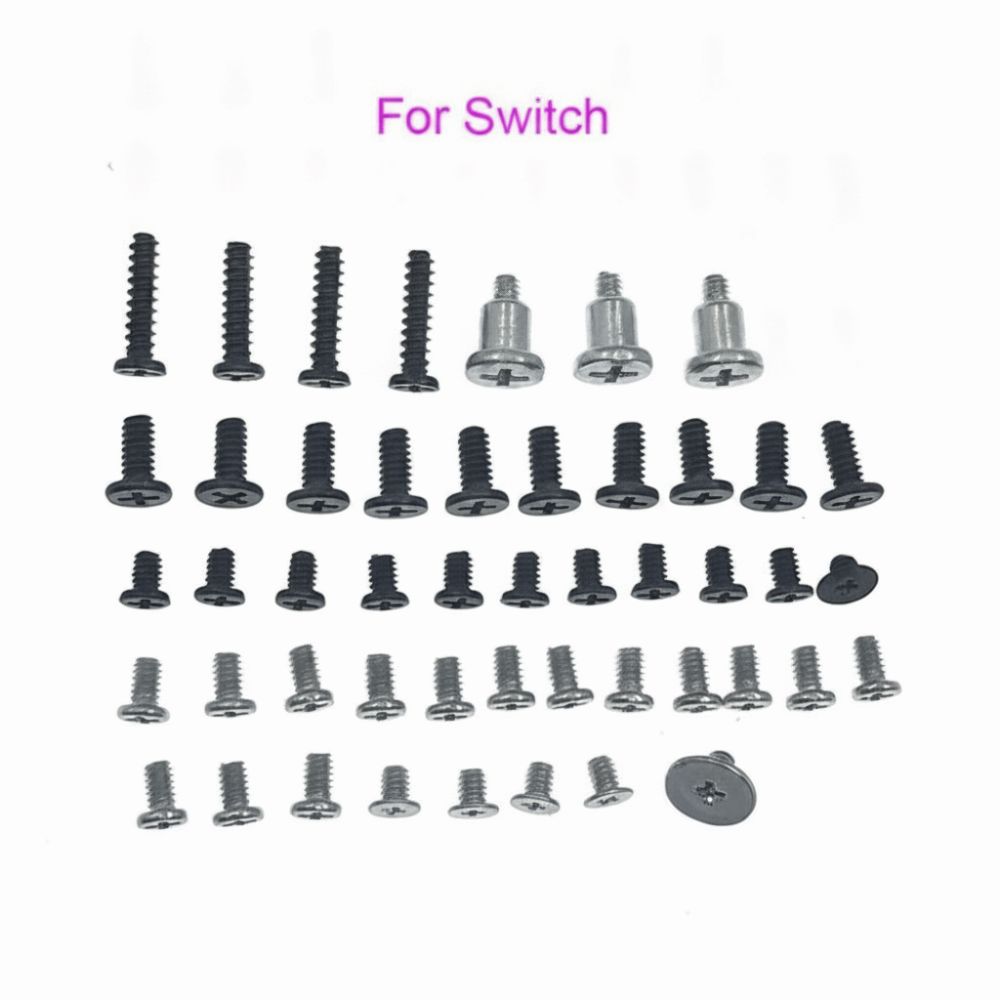 Full Set Replacement Repair Screws Fastener Kit for Switch Lite/OLED/Joy-Con Repair Accessories