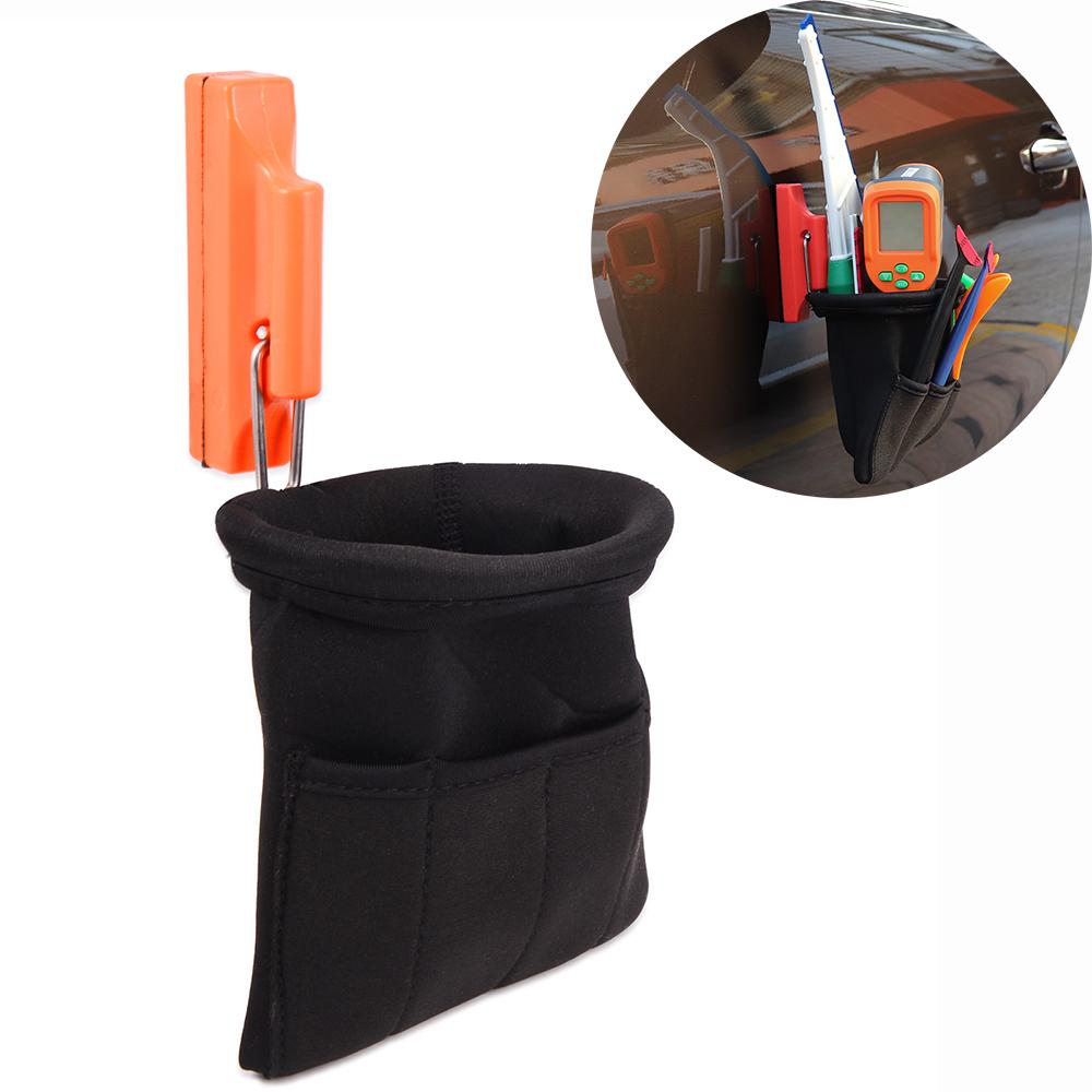 EHDIS Waterproof Oxford Cloth Tool Bag Car Vinyl Wrapping Utility Pouch Waist Belt Tool Pack Window Tint Film Squeegees Holder