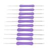 50Pcs Double End Crochet Hook 3.0‑4.0 Ergonomic Handle Durable Crochet Needles Crochet Hook Set for Knitting Sweaters