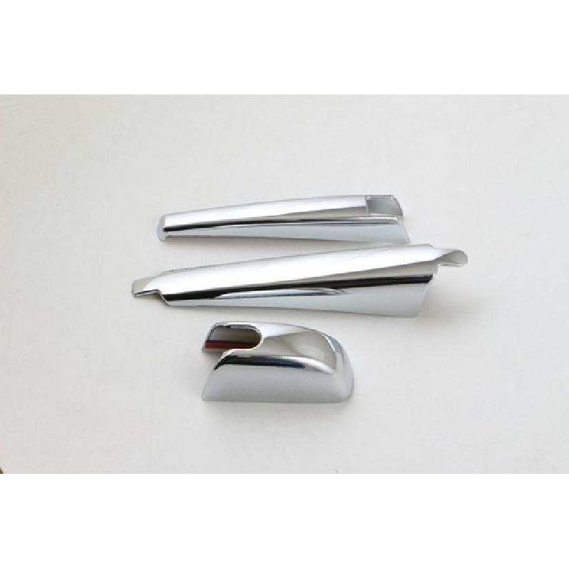 ABS Chrome Rear Wiper Cover Trim for 2017- JEEP Compass Windshield 3PCS