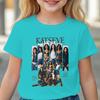 KATSEYE Print T-shirt for Kids Casual Summer Top with Katseye Pattern Short Sleeve Tee Youth Girl Streetwear Fashion Tops